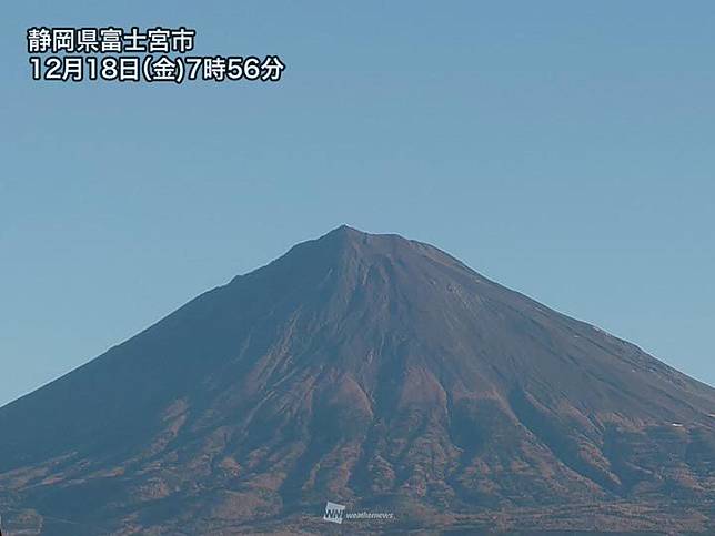 富士山12月尾終現雪化妝日本網民曾憂將發生地震及火山爆發 Gotrip Line Today