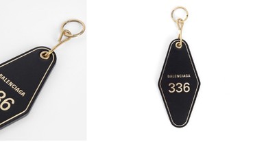 世界上最貴鑰匙圈！ Balenciaga 推出超浮誇價格 FW18 Hotel Key Tag