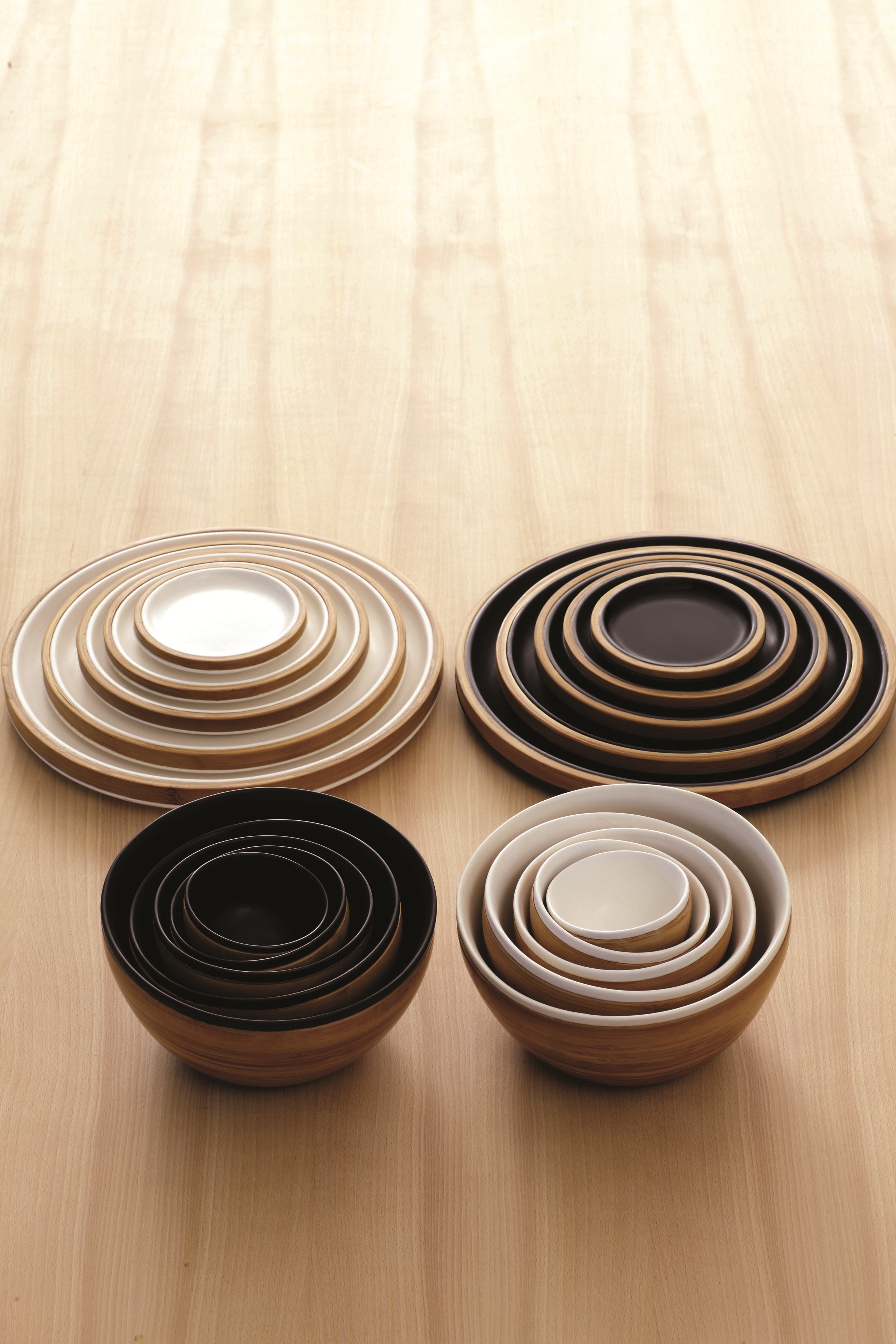 結合陶與竹，打造餐桌流動風景