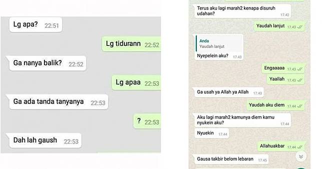 14 Chat Lucu Cowok Selalu Salah Ini Bikin Nggak Kuat Nahan Tawa