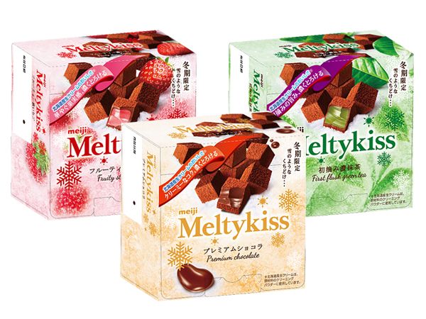 meiji 明治~Meltykiss代可可脂牛奶巧克力(60g)／夾餡巧克力(56g) 款式可選【D503622】，還有更多的日韓美妝、海外保養品、零食都在小三美日，現在購買立即出貨給您。