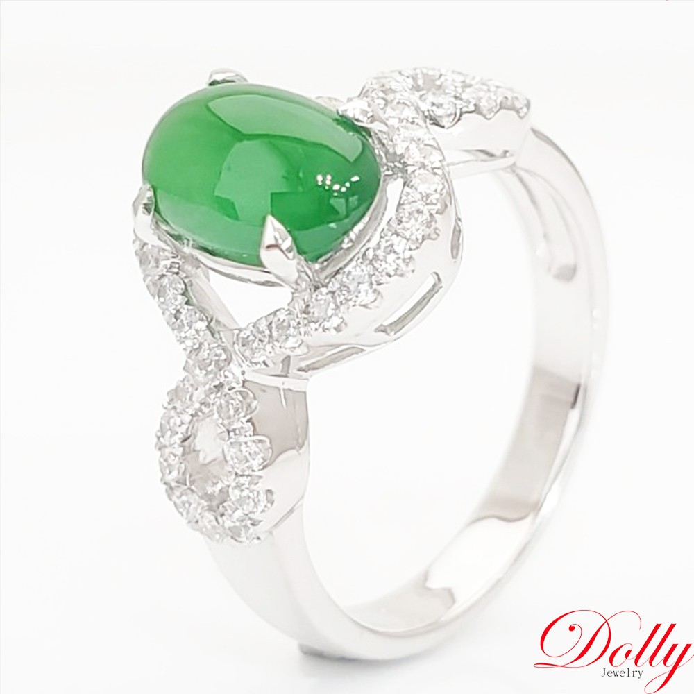 主商品：#翡翠鑽戒x1 配件：廠商保證書x1 主石：天然翡翠A貨 5x8mm 配石：天然鑽石0.35 克拉戒台：14K台戒圍：11號憑商品保卡 可享終身免費更改戒圍1次(大小1圍內)#緬甸冰種陽綠翡翠