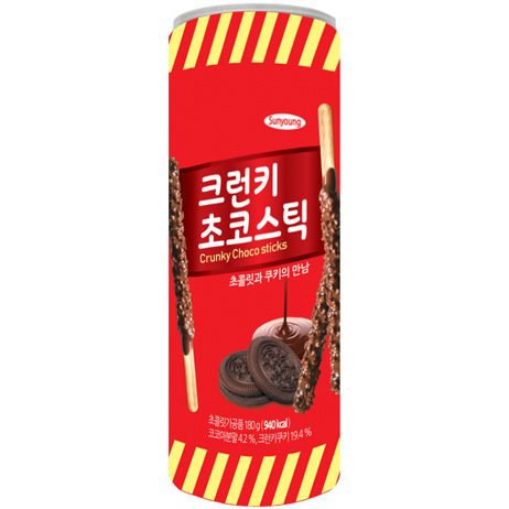 【美佐子MISAKO】日韓食材系列-Sunyoung 三漾曲奇巧克力魔法棒 180g