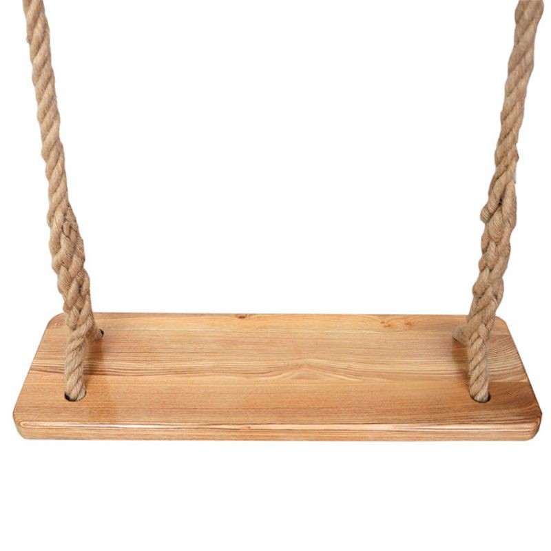 產品信息： 品名:秋千 尺寸:兒童50*12*2CM 通用60*16*2.5CM 成人60*18*2.5CM 雙人100*20*3CM 材質:實木 滌綸 麻繩 登山繩| 承重：大於300kg 使用場所