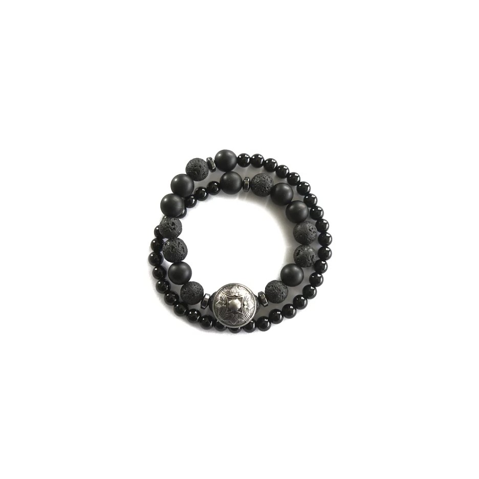 Black Rock Bracelet [黑石珠串]