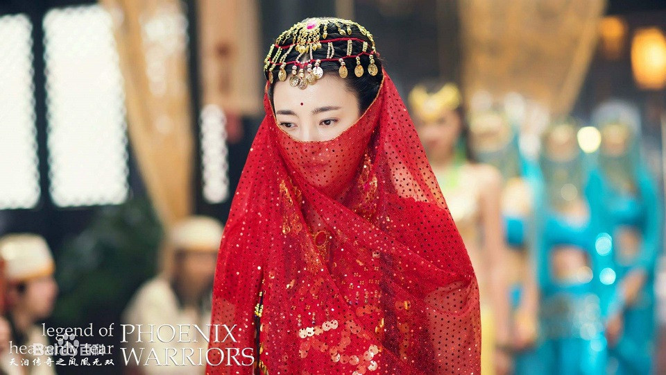 古裝劇同款「異域美女」造型3：王麗坤 飾演《天淚傳奇之鳳凰無雙》聶無雙