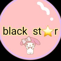 Black star⭐️✨