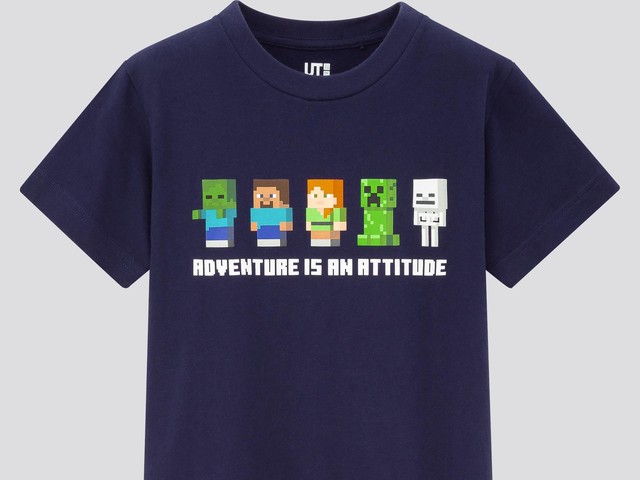 マインクラフト とユニクロのコラボtシャツが3月日に発売 ユニクロ限定スキンの配信が本日開始 4gamer