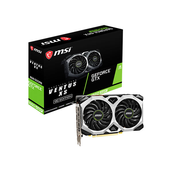 msi 微星 GeForce GTX 1660 SUPER VENTUS XS OC 顯示卡(4719072681852)