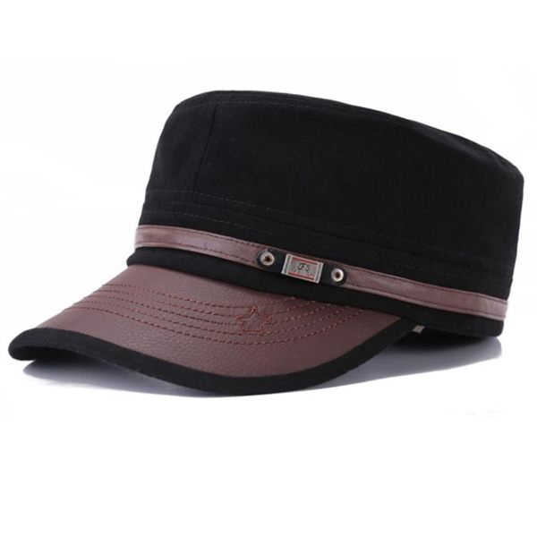 全館83折 男女平頂帽子夏季鴨舌帽軍帽防曬春秋短檐棒球帽太陽帽遮陽帽休閒