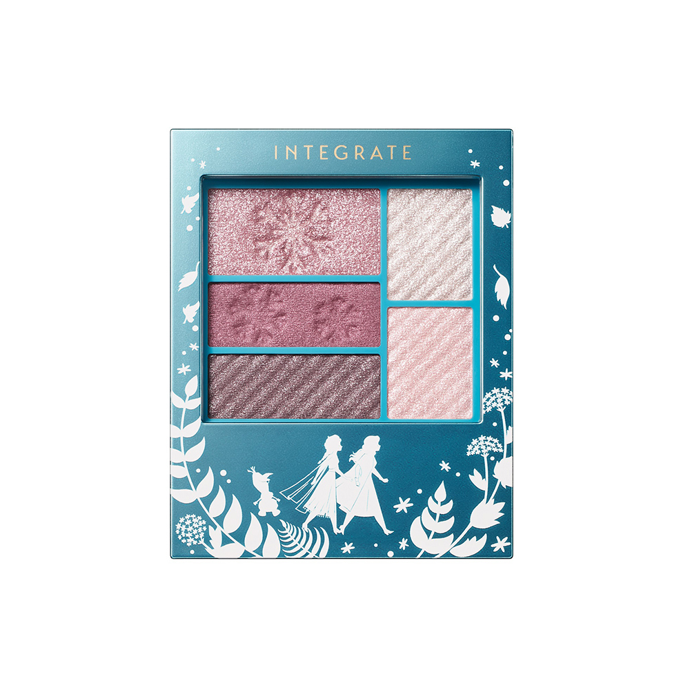 貼合眼部肌膚，混搭多變妝容 3色漸層眼影+2色不同質地打亮 渲染出細緻溫柔光澤