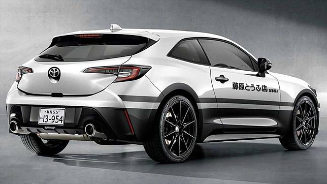 頭文字d 藤原豆腐店再度開張 Toyota Corolla Ae86式樣登場 Tvbs Line Today