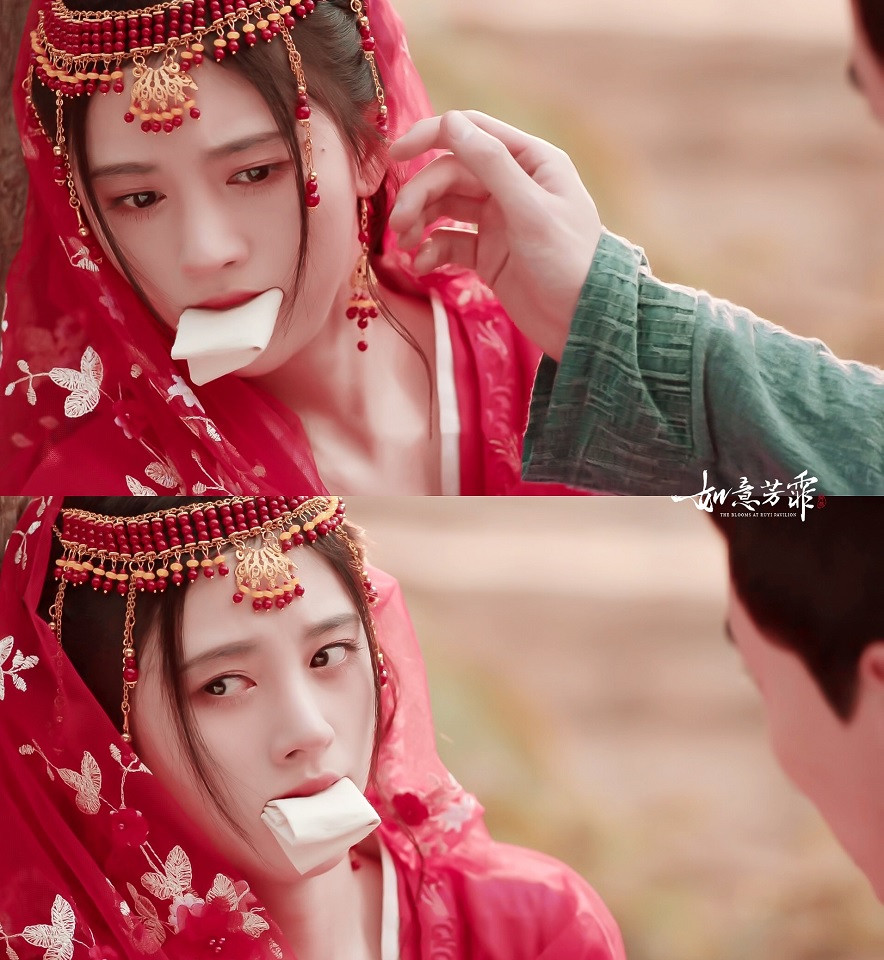 古裝劇同款「異域美女」造型1：鞠婧禕 飾演《如意芳霏》傅容