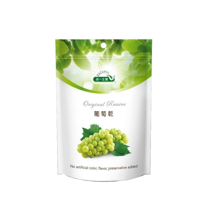 詳細介紹 蘊含陽光能量的葡萄乾保留葡萄乾原始風味。葡萄為白綠色品種經日曬吸收能量後自然轉為紫黑(褐)色葡萄乾不添加人工色素、人工香料、防腐劑不經過硫化燻蒸處理。 商品規格 商品簡述 不添加人工色素、人