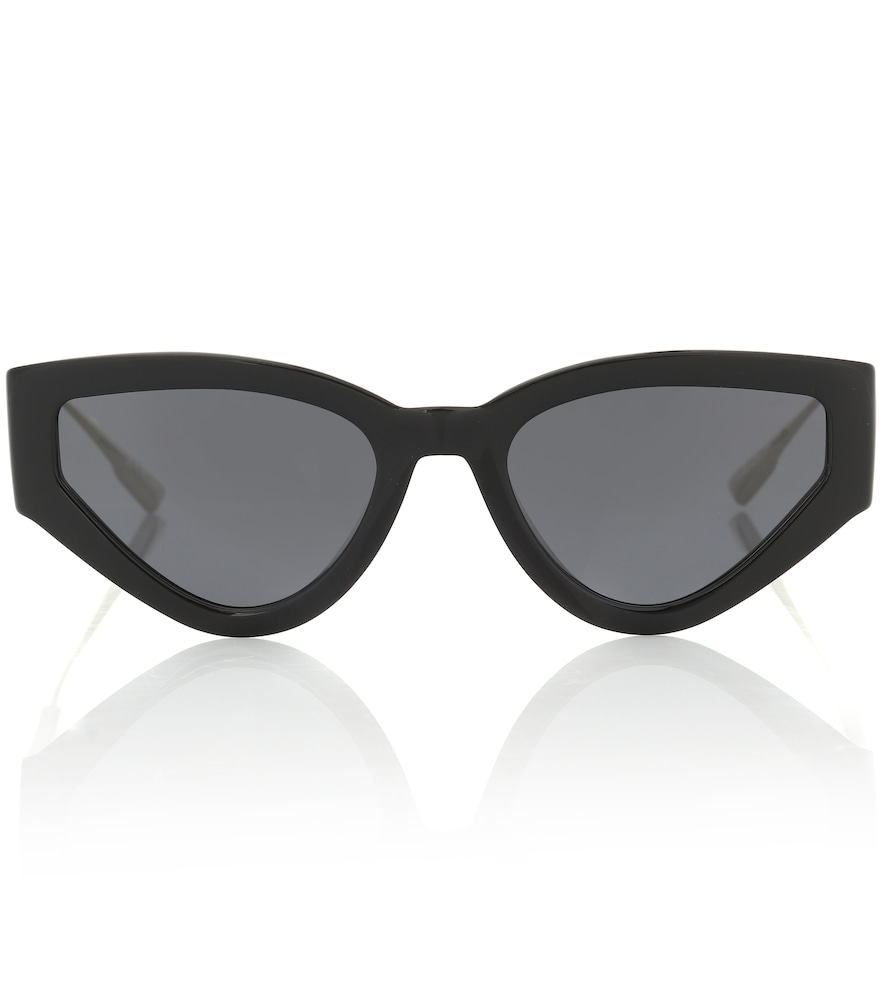 These black Cat Eye Style 1 sunglasses from Dior Sunglasses are a refined take on silhouettes of the