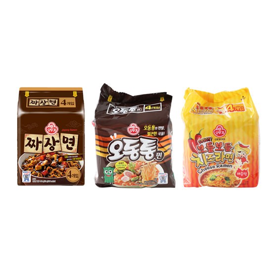 韓國 OTTOGI 不倒翁 袋裝 泡麵 特級炸醬麵 特級 海鮮烏龍拉麵 海鮮烏龍麵 辣起司拉麵 起司拉麵