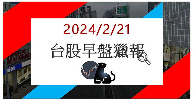 2/21 早盤獵報:案量高檔攻勢再起! 皇昌2543亮燈漲停!