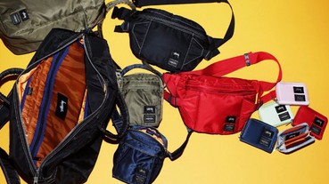 潮流品牌 Stussy 與日本知品包款品牌 PORTER 共同聯名推出亮彩夏季包款
