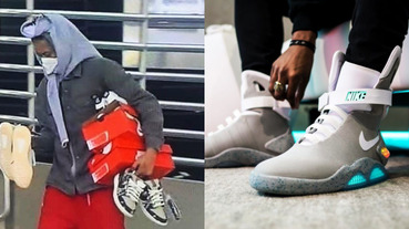 無法無天！誇張鞋迷趁亂搶 Nike Air Mag 拍賣還標記「知名鞋店帶走的」，網友：真是顛覆我三觀啊⋯