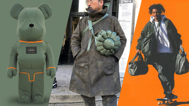 盤點 PORTER 近期聯名 TANKER 經典 MA-1 軍綠色配色回歸