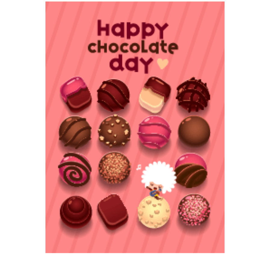 Fluffy and Tilly (Happy Chocolate Day)