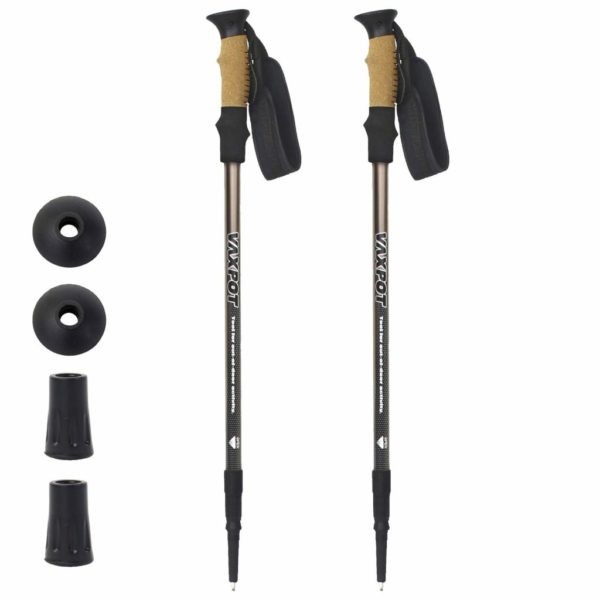 登山 トレッキングポール vaxpot 耐難い トレッキングポール「登山用」