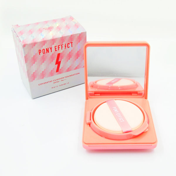 韓國 PONY EFFECT 粉嫩新包裝 持久無暇氣墊粉餅氣墊 粉餅 (加贈補充氣墊1個)