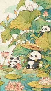 🐼と雑談