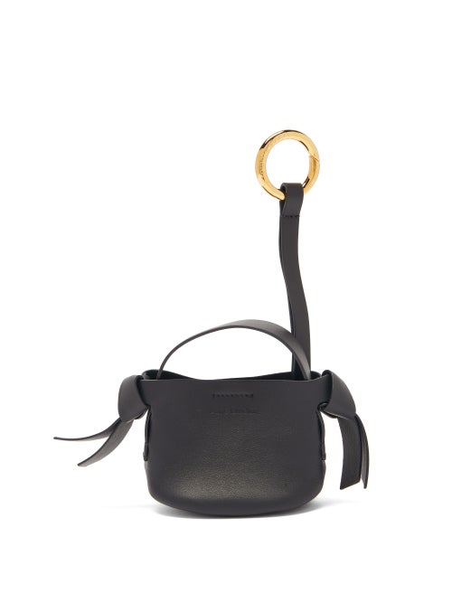 Acne Studios - Acne Studios extends the Musubi collection to include this black leather key ring, wh