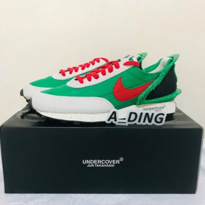 【全新】NIKE Daybreak Undercover Lucky Green Red 海尼根 CJ3295-300