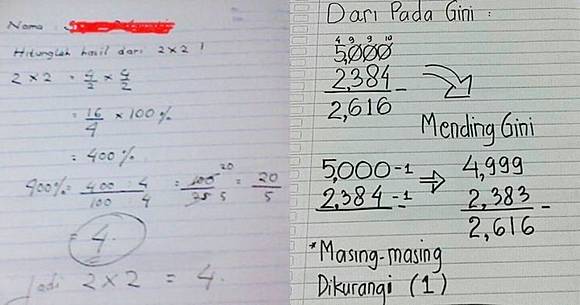 10 Rumus Matematika Buatan Siswa Ini Endingnya Bikin Tercengang Brilio Net Line Today