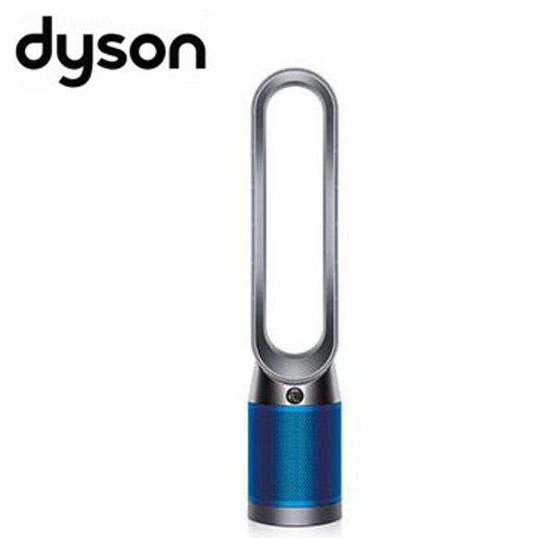 Dyson Pure Cool ™ 智慧空氣清淨機 TP04 打擊空污，淨化PM2.5過敏原 智慧偵測感應器 即時回報 獨家氣流技術，淨化空氣循環全房 白色/ 藍色 電子式按鍵開關 鏡面強化玻璃面板 