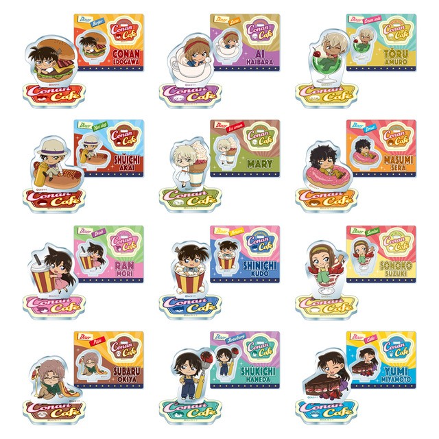 コナン 最新カフェは アメリカのレトロダイナー をイメージ ビジュアル メニュー グッズに注目