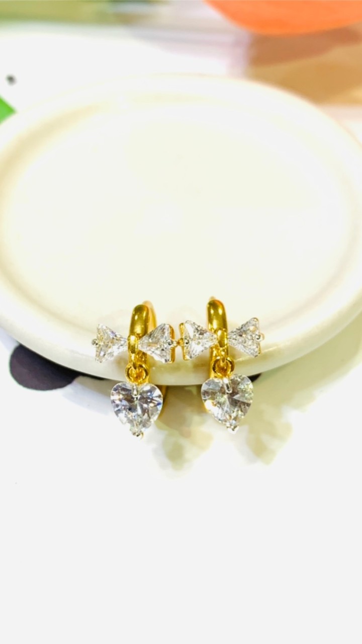 Earrings gold