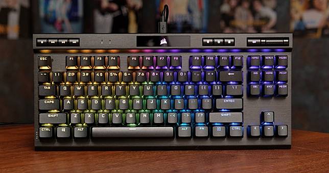 CORSAIR K70 RGB TKL電競鍵盤開箱，多功能按鍵加持更好用| 4Gamers