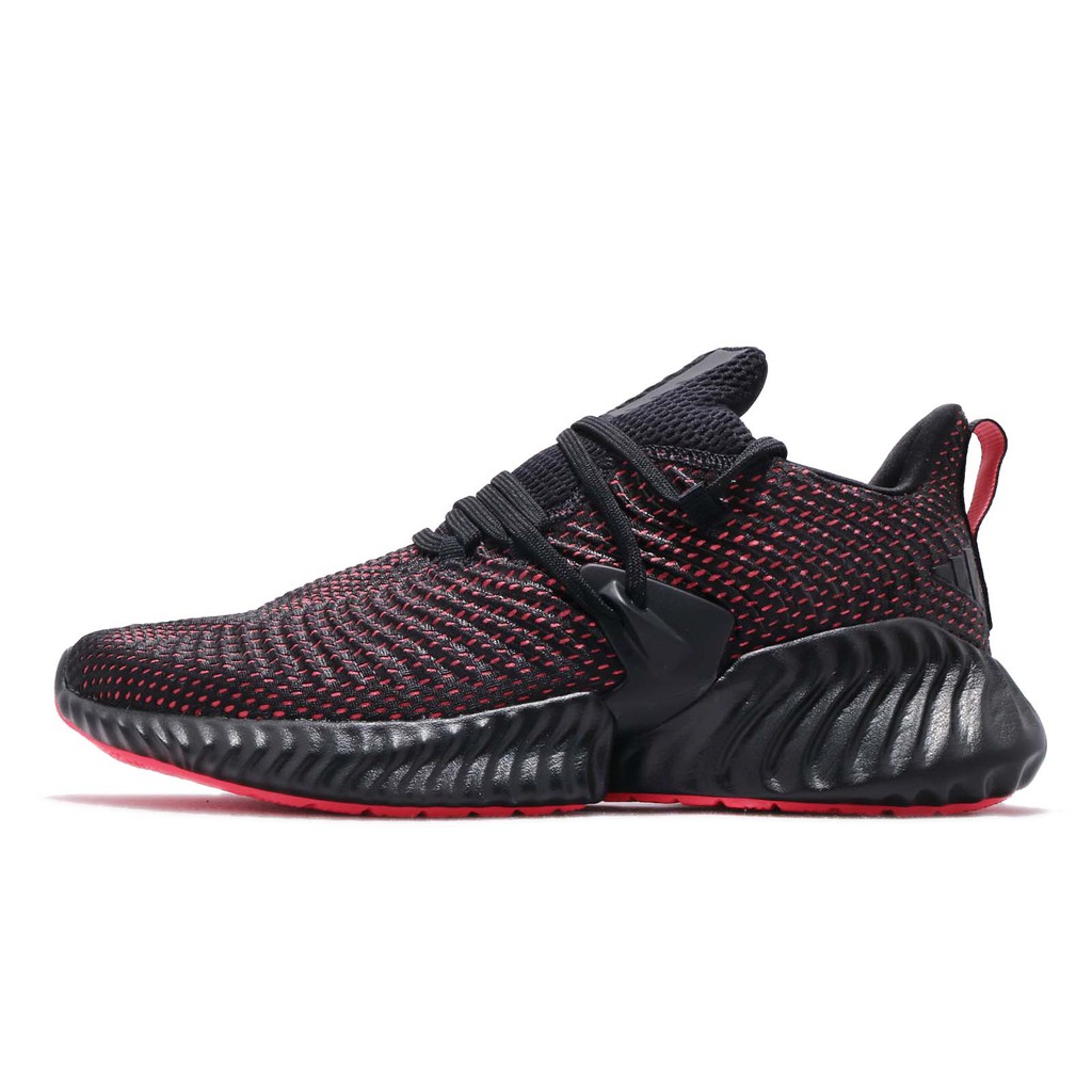 adidas 慢跑鞋 AlphaBounce Instinct M 黑 紅 男鞋 D96536 【ACS】