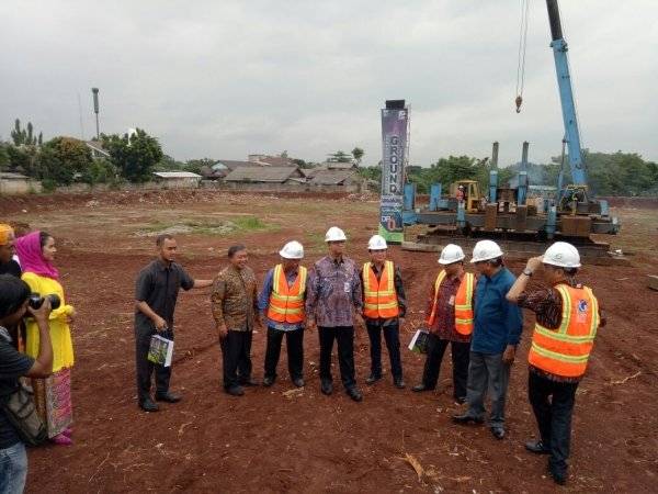 Anies Resmikan Pembangunan Rumah  DP Rp0 di Pondok  Kelapa 
