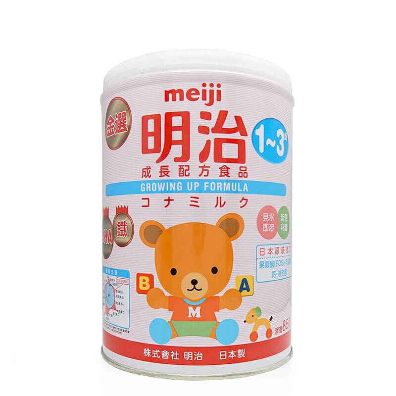 【Meiji 明治】金選1-3歲幼兒成長配方奶粉 850g*7 (買6送1)《大樹健康購物網》