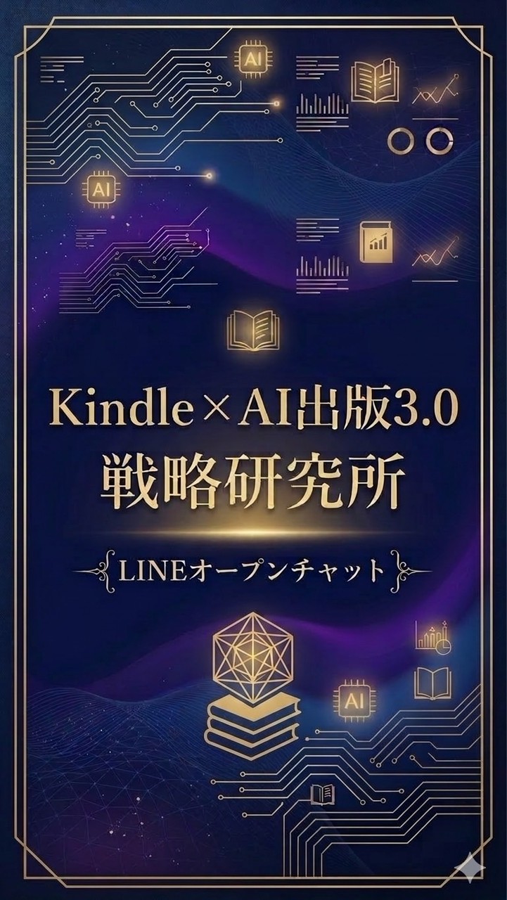 Kindle×AI出版3.0戦略研究所
