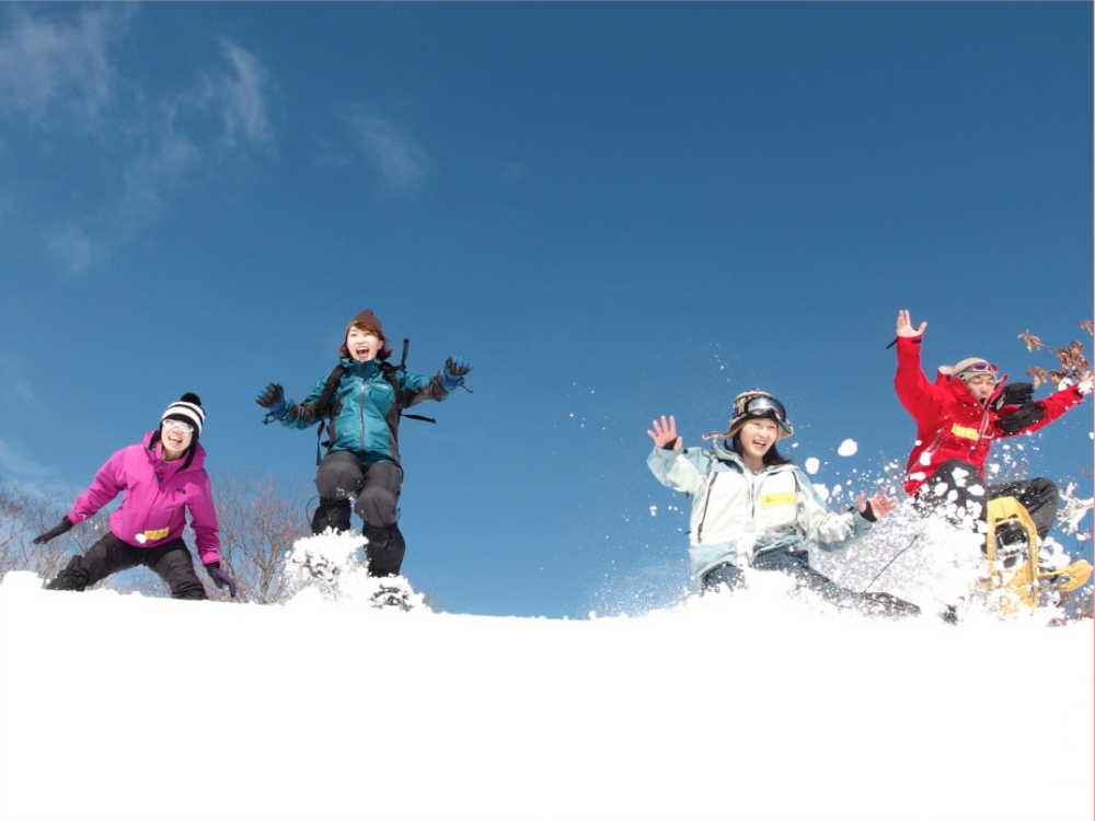 神鍋高原雪地健行