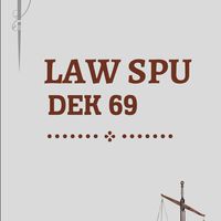 นิติศาสตร์ SPU69 (ภาคปกติ)
