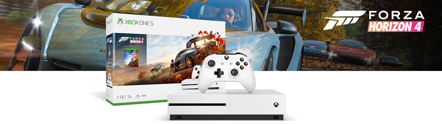 預購中 10月2日發售 公司貨 一年保固 [XBOX ONE 主機] Xbox One S 極限競速：地平線 4 同捆組