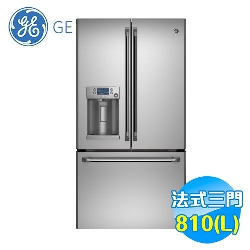 奇異 GE 810公升不銹鋼法式三門薄型冰箱 CFE28TSSS