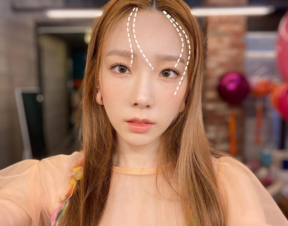 太妍「胎毛碎髮瀏海」