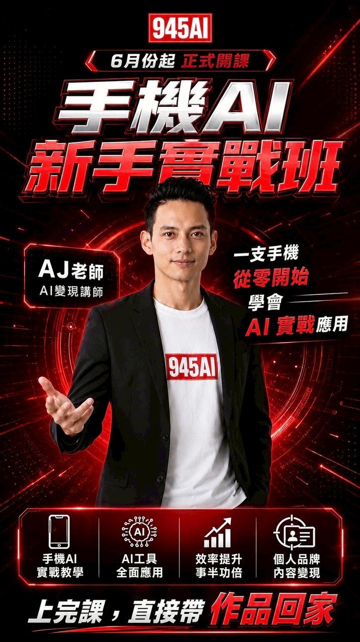 AJ阿鉀 AI動感教練