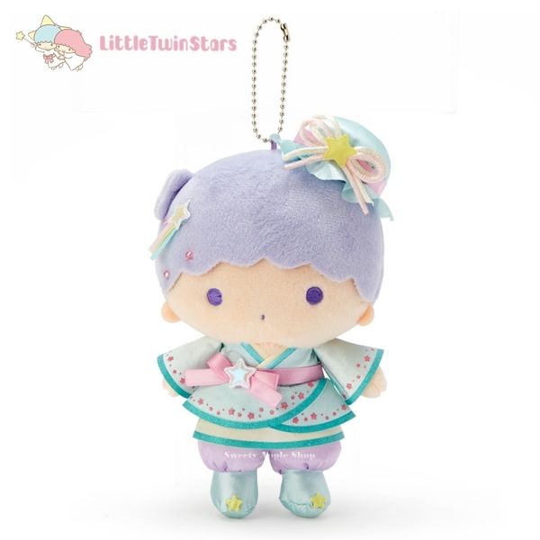 日本限定 三麗鷗 KIKI&LALA 雙子星 『 KIKI 』 七夕版 珠鍊吊飾玩偶娃娃