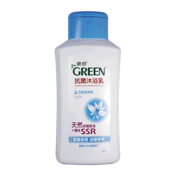 綠的GREEN 抗菌沐浴乳-百里香 350ml/瓶 維康 (沐浴乳 沐浴露 沐浴霜 沐浴精)