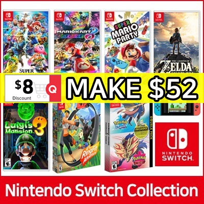 [Nintendo Switch] Nintendo Game BEST Collection ★ SUPER SMASH / POKEMON / SUPER MARIO / ZELDA