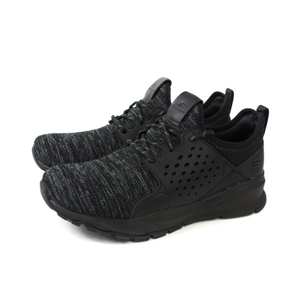 SKECHERS WIDE FIT 運動鞋 男鞋 黑色 寬楦 65659WBBK no964