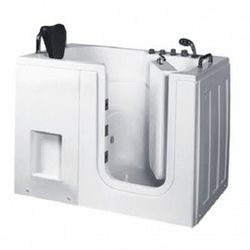 【海夫健康生活館】開門式浴缸102-R 氣泡按摩款 (100*78*95cm)